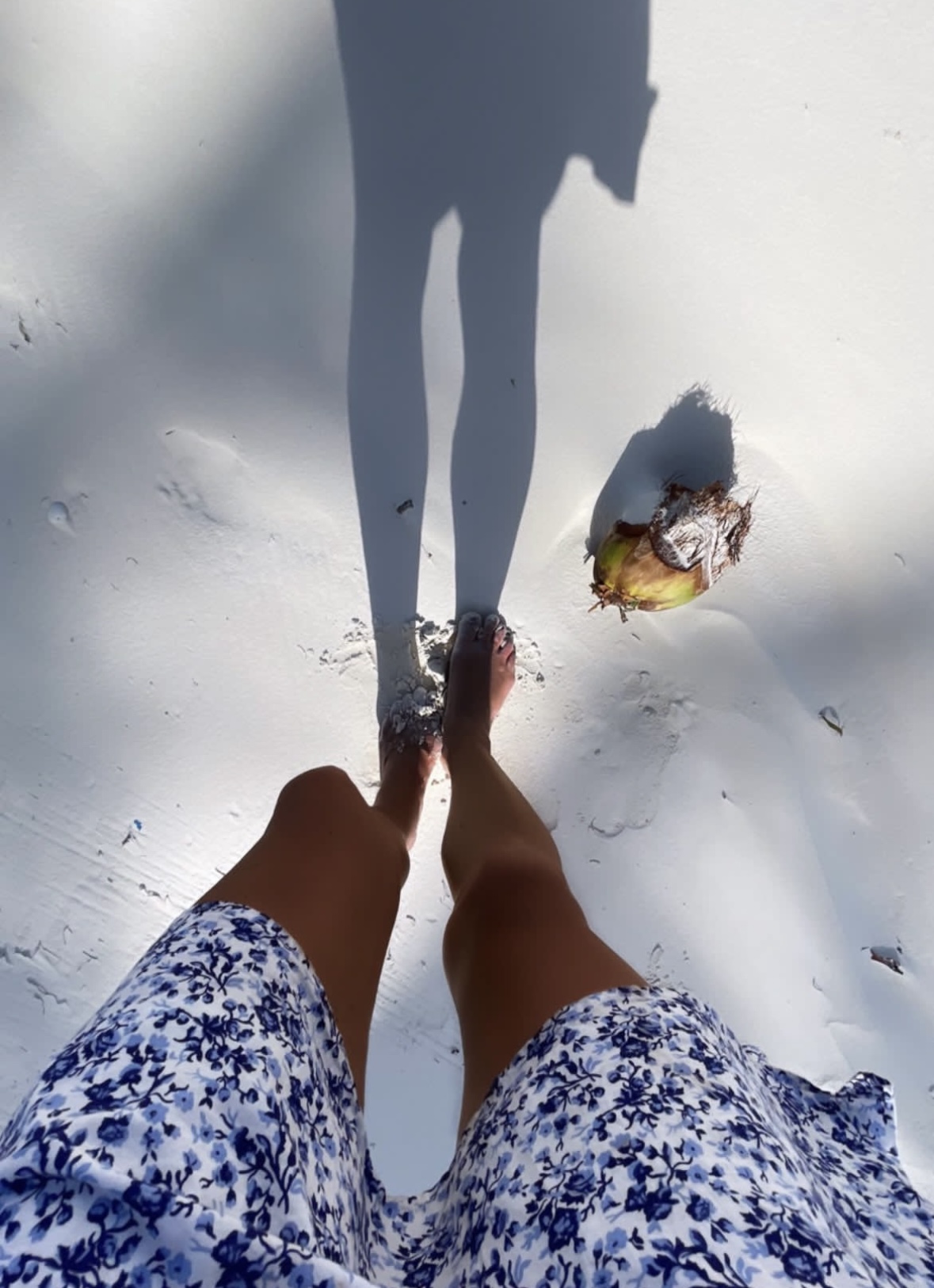 Valkoista rantahiekkaa Kenian Diani Beachilla